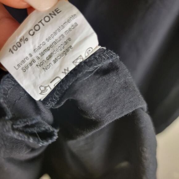 Karakorum Womens Light Cotton Ruffle Romper size S Black Sleeveless Summer Beach - Picture 10 of 10